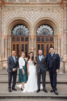 Natural History Museum Wedding