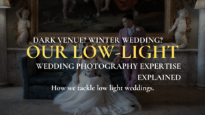 Low light wedding photography