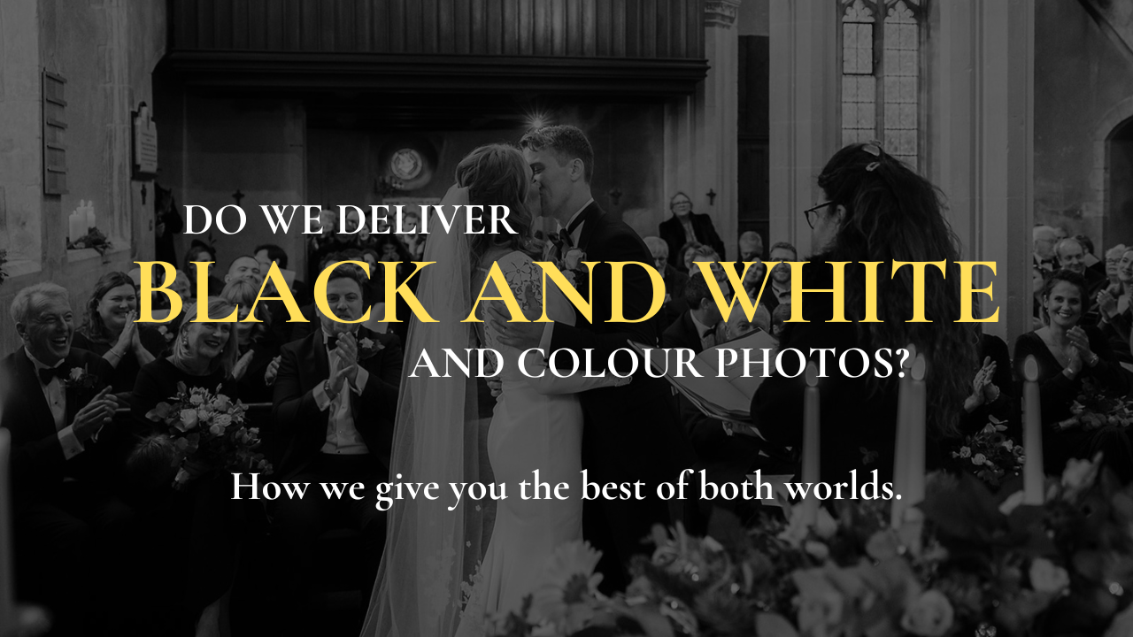 Black and White Wedding Photography