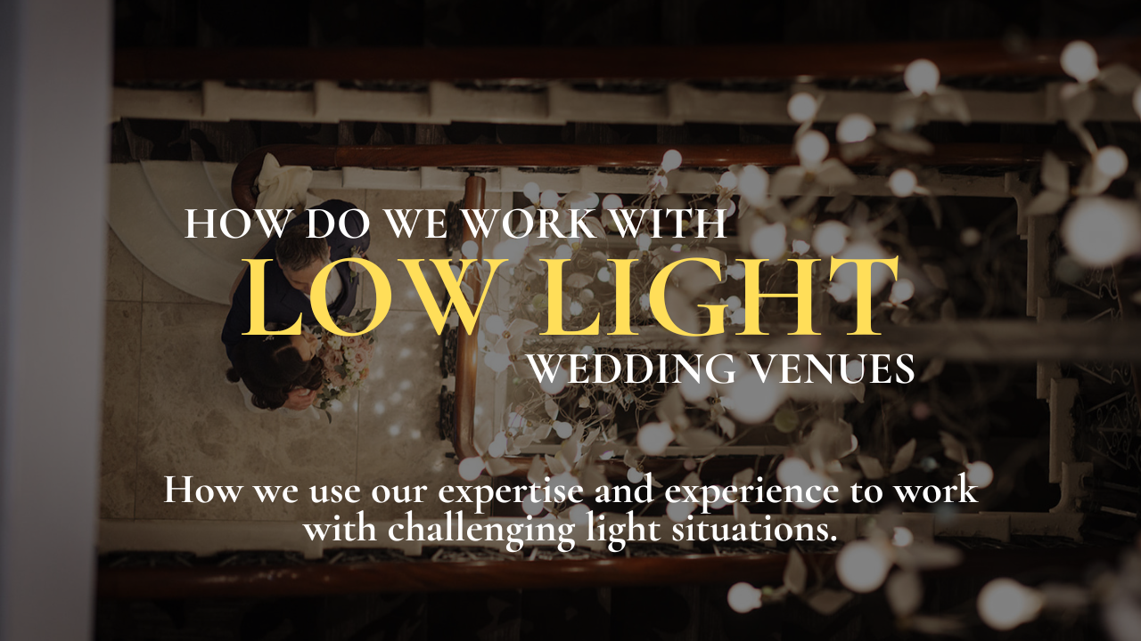 Dark Venue Wedding Photography